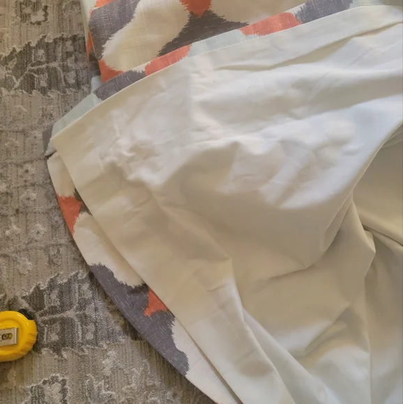 1 drapery panel 50x106 Lined weighted curtain (2 available)